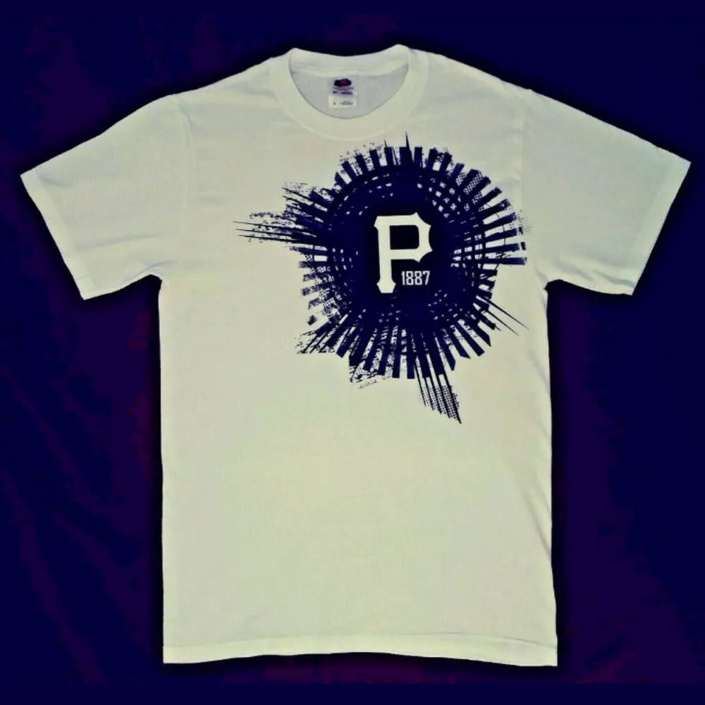 Pittsburgh Pirates MLB 1887 SGA White T